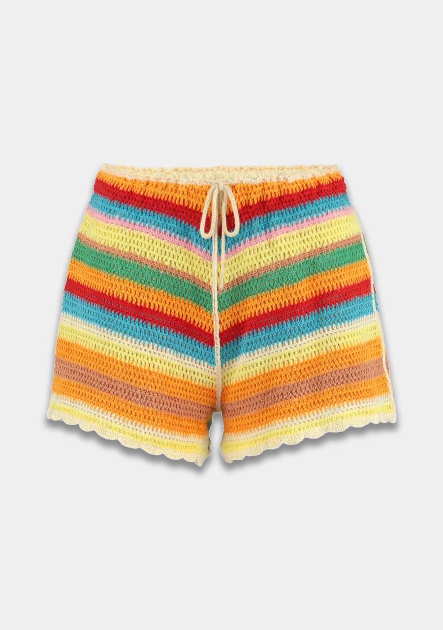 SHORT CLARA MULTI STRIPE | HARPER & YVE