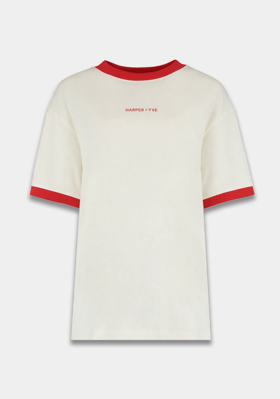 T-SHIRT BUM BUM ECRU | HARPER & YVE