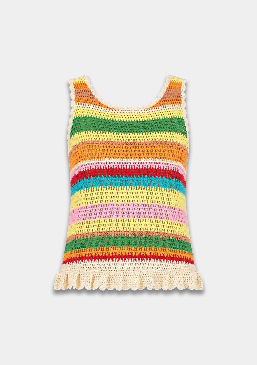 TOP MARTHA MULTI STRIPE | HARPER & YVE