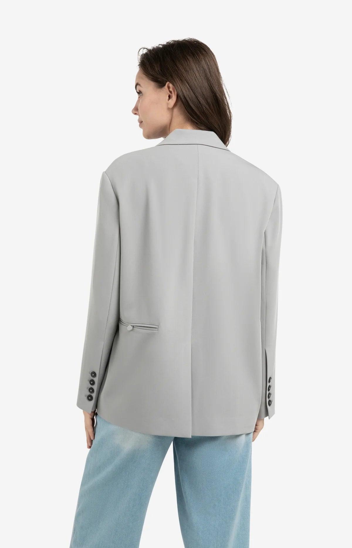 OVERSIZED BLAZER GRIJS | YAYA