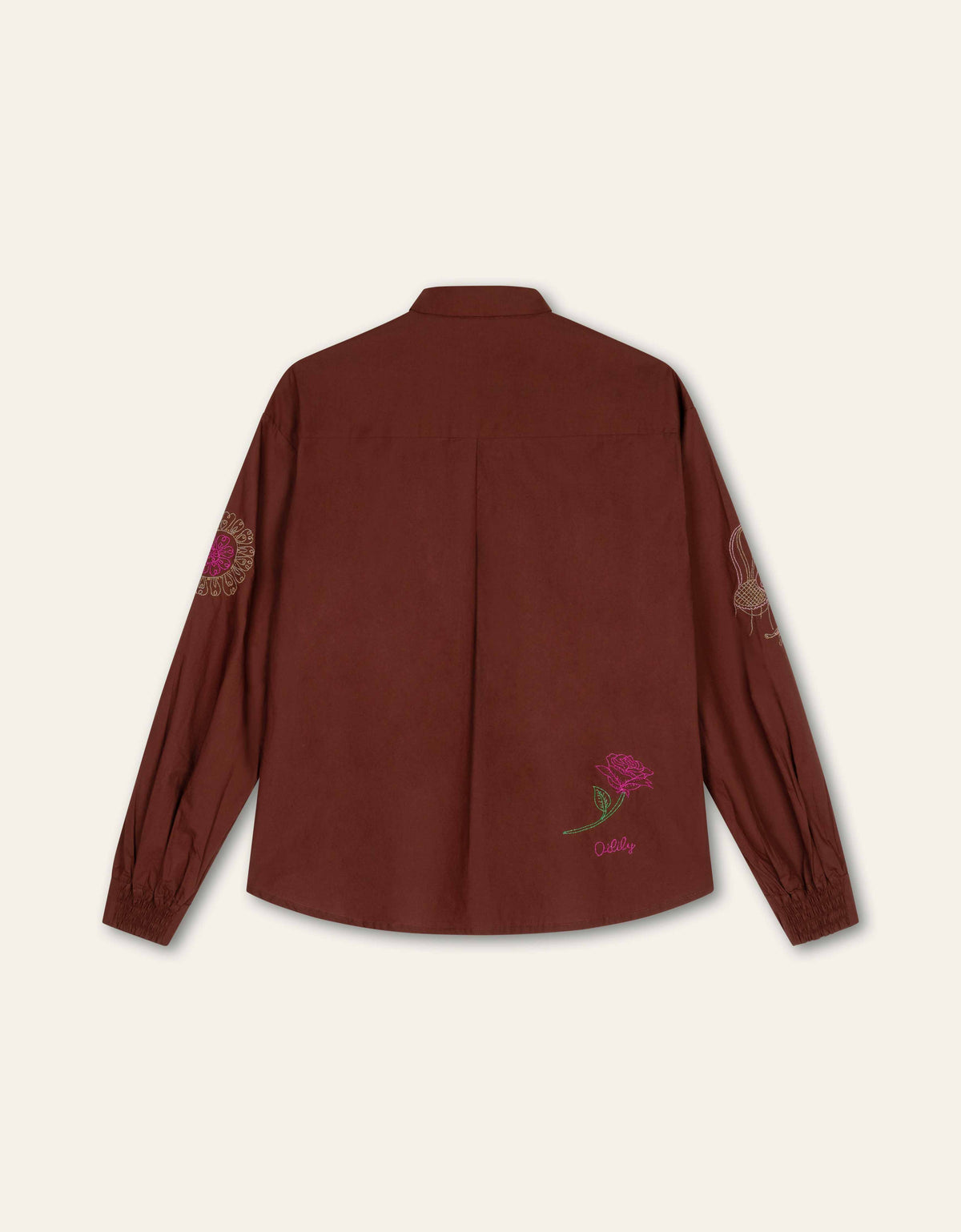 BONNIE BLOUSE HOT CHOCOLATE | OILILY