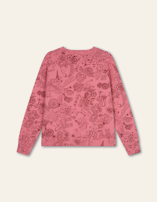 HELENA CREW SWEATER CONFETTI | OILILY