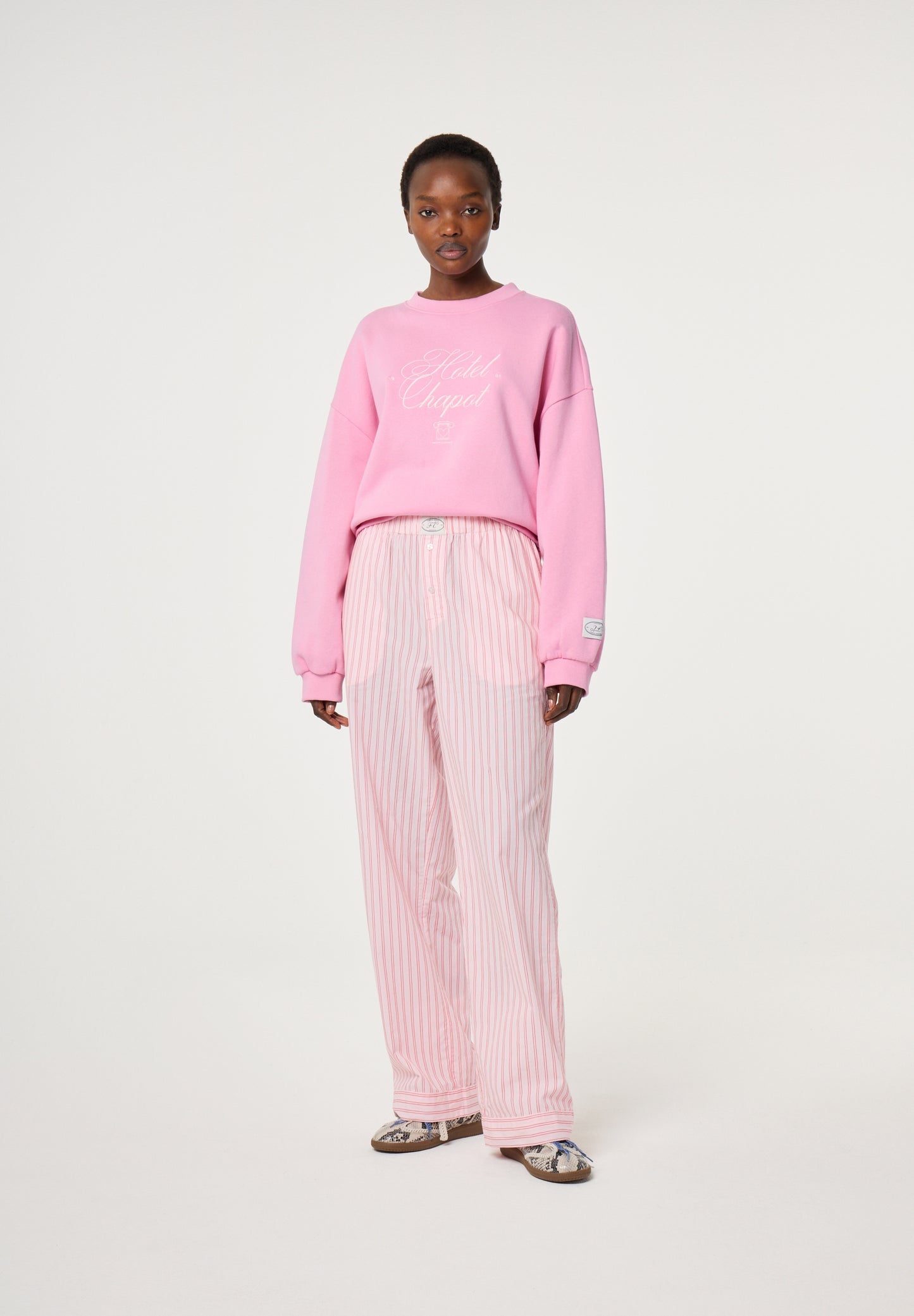 AMY SWEATER PINK RENDEZ VOUS | FABIENNE CHAPOT