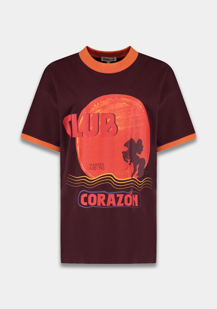 T-SHIRT CLUB CORAZON SS26 | HARPER & YVE