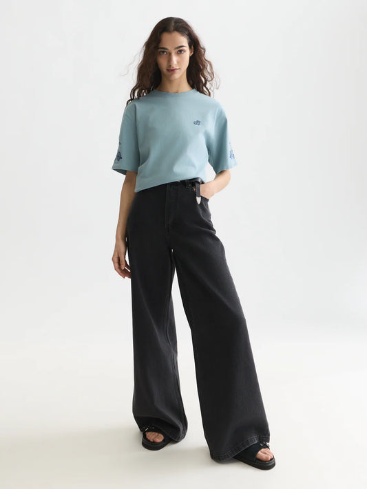 EMBROIDERED LOOSE T-SHIRT | SCOTCH & SODA