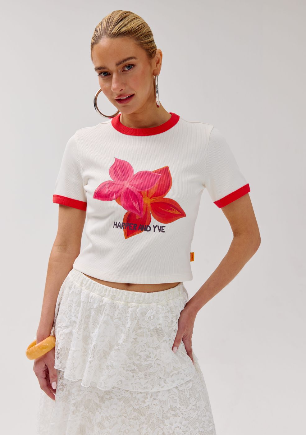 TOP EMMY ECRU | HARPER & YVE