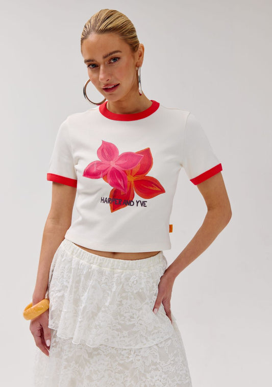 TOP EMMY ECRU | HARPER & YVE