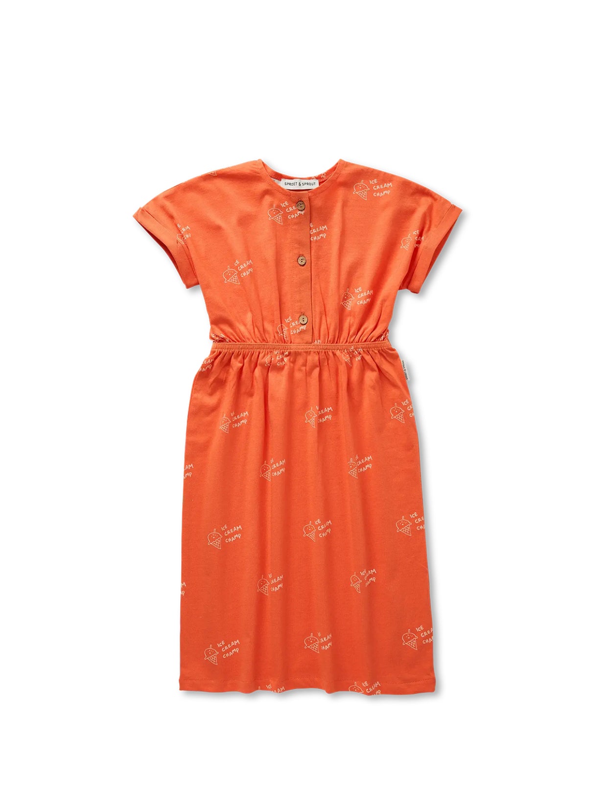LONG DRESS ICE CREAM PRINT | SPROET & SPROUT