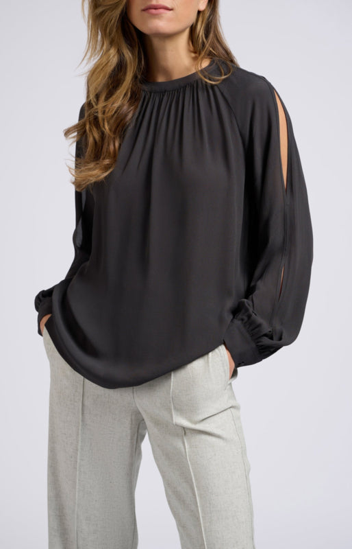 GEWEVEN TOP ANTHRACITE | YAYA