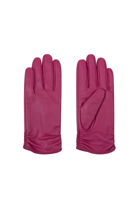 GLOVE ELASTIC FUCHSIA | SPOOQ THE LABEL