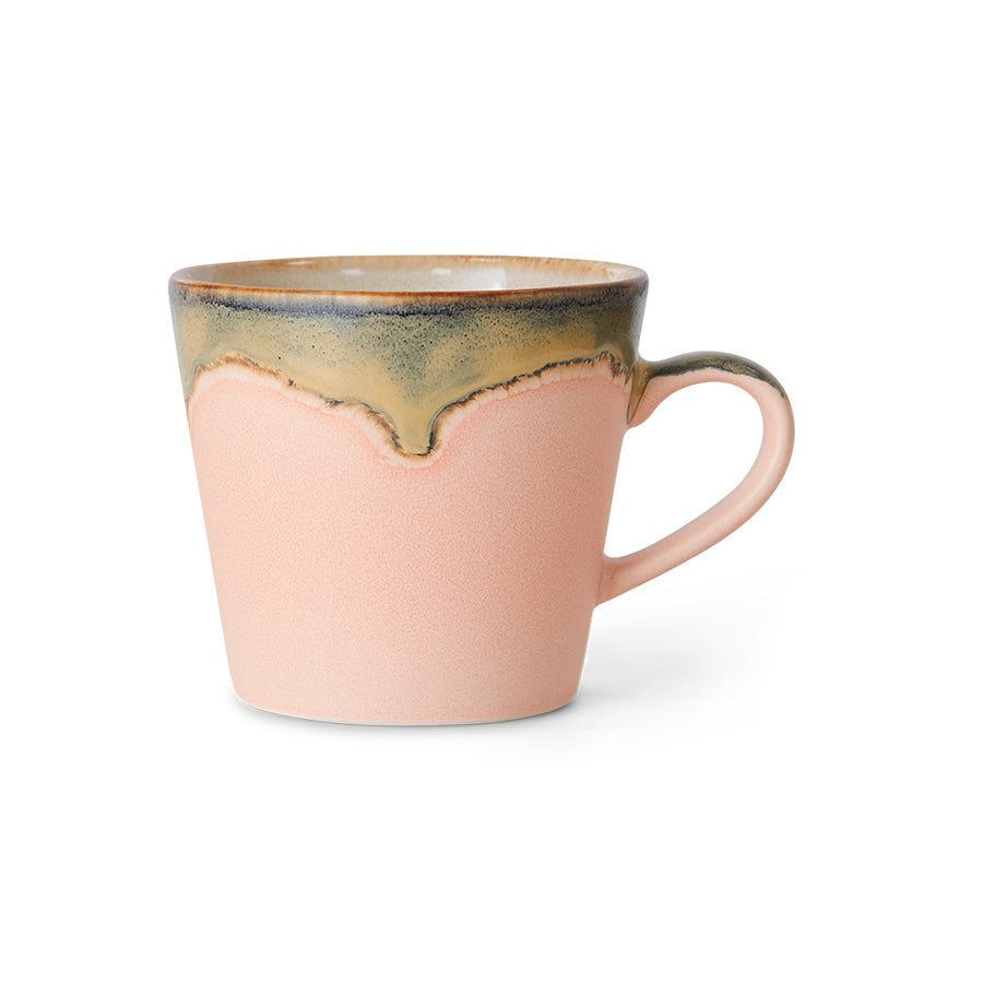 CAPPUCCINO MUG 70S BLOSSOM | HK LIVING