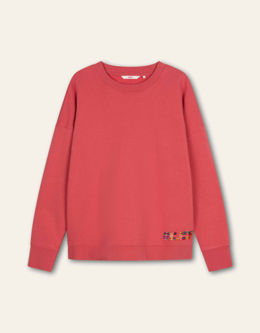 HOPPIN CB SWEATER HOLLY BERRY | OILILY