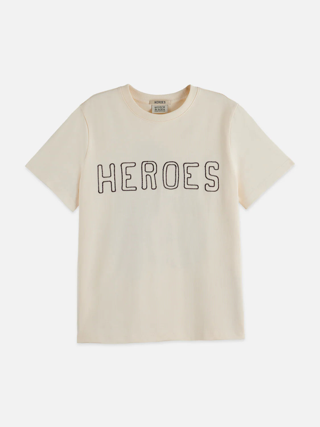 THE 40TH ANNIVERSARY WASHED ARTWORK REGULAR FIT T-SHIRT | SCOTCH & SODA