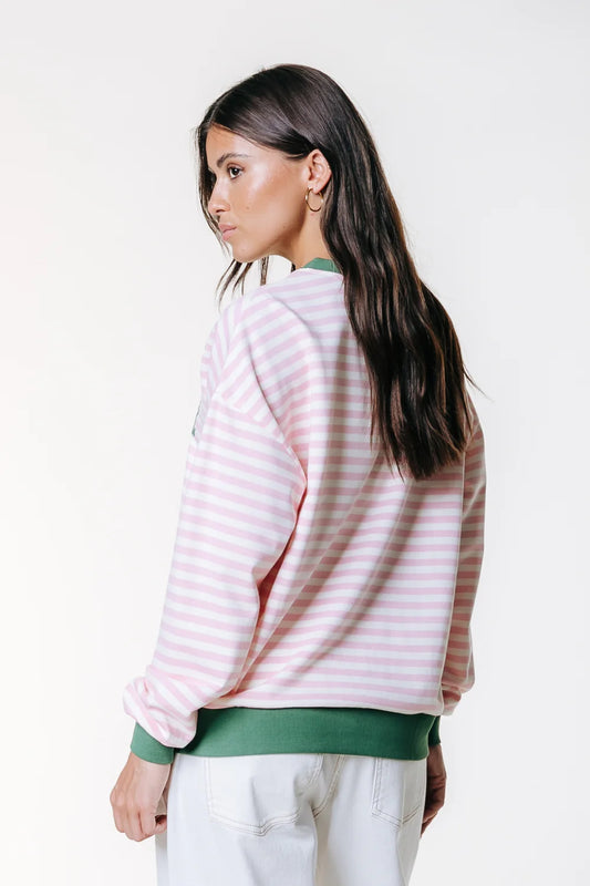 CONTRAST CUFF SWEAT | COLOURFUL REBEL