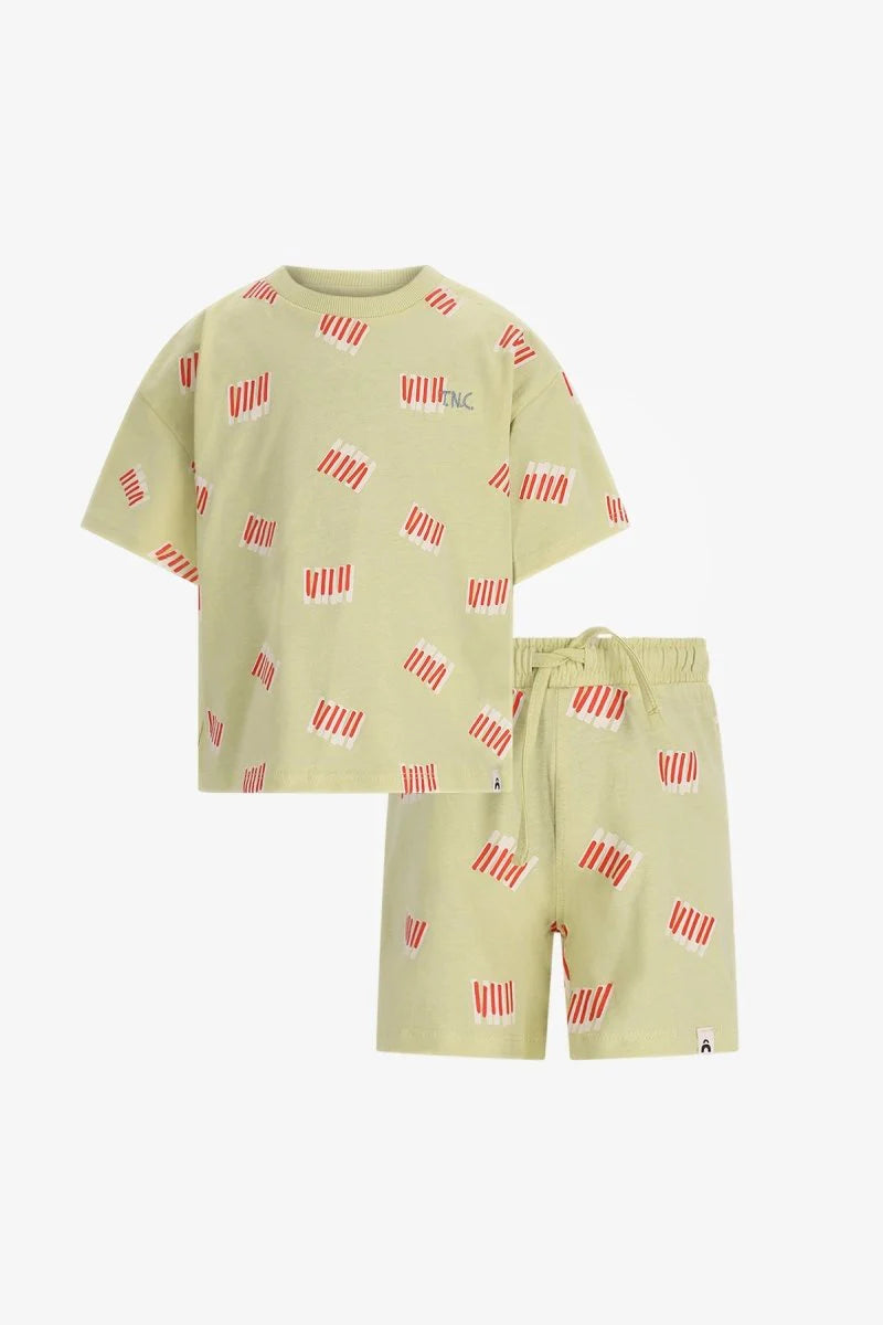 JACEY CO-ORD GROEN GIANT STEPS | THE NEW CHAPTER