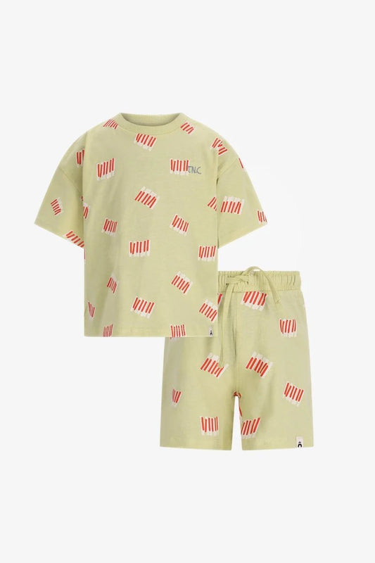 JACEY CO-ORD GROEN GIANT STEPS | THE NEW CHAPTER