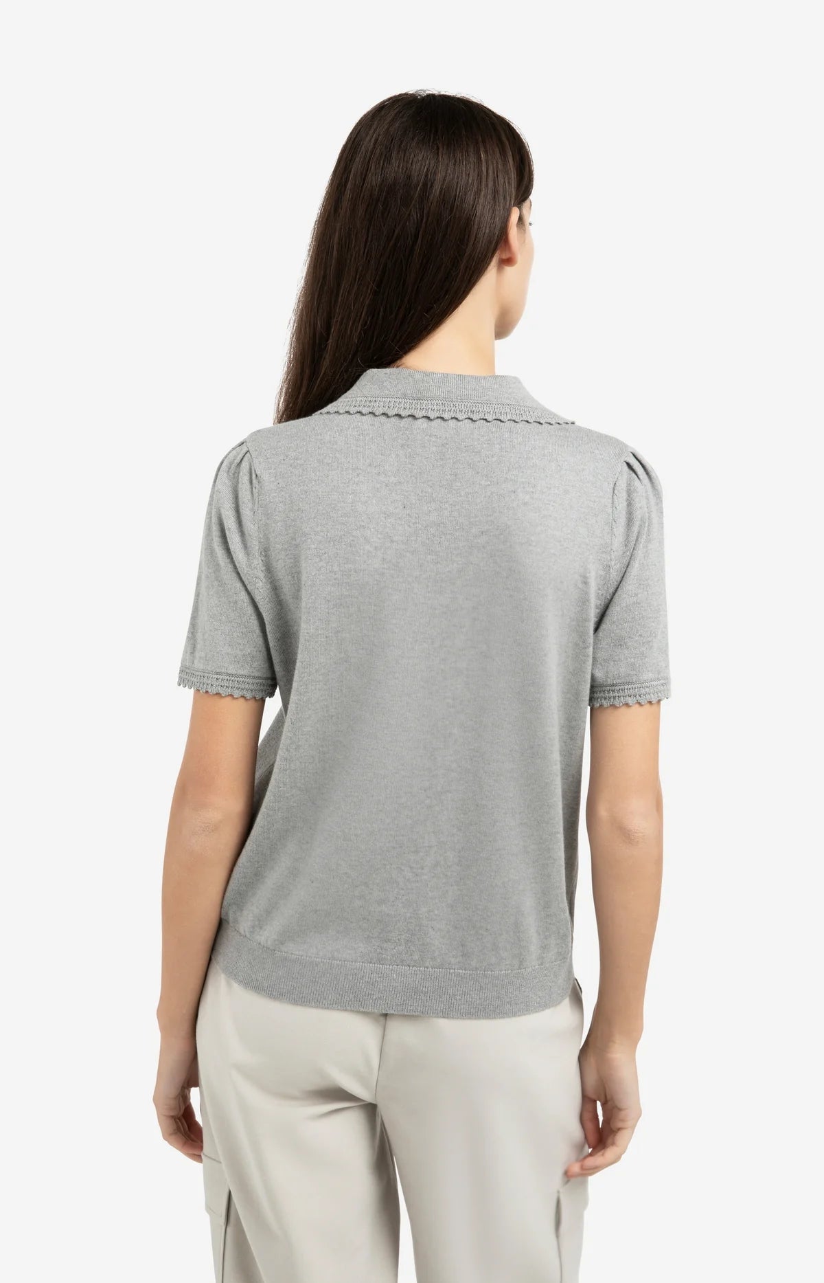 GEBREID VEST MET KNOOPJES | YAYA