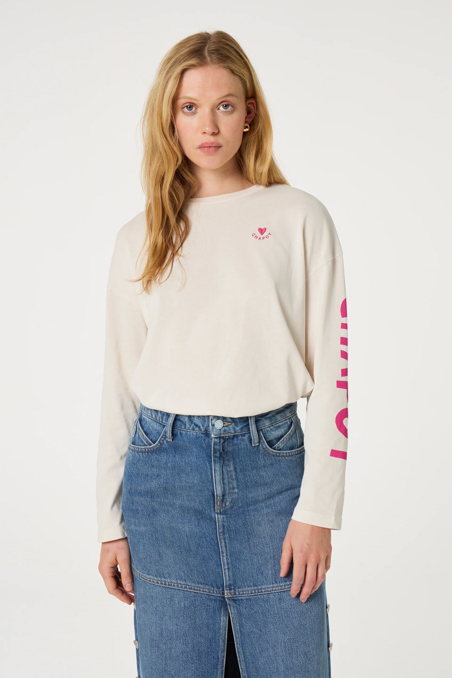 PHILEINE LONG SLEEVE T-SHIRT | FABIENNE CHAPOT