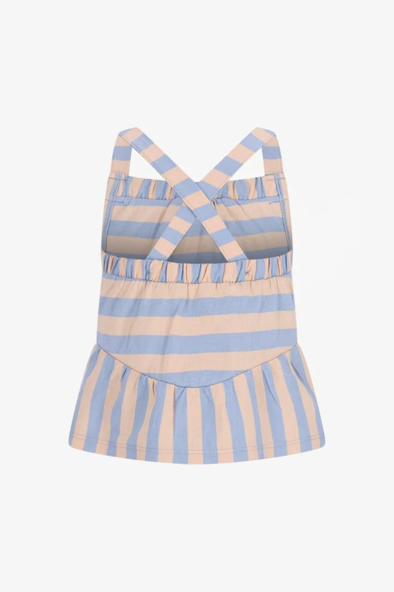 JULIA TOP BLAUW SOLSHINE | THE NEW CHAPTER