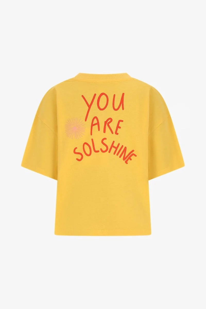 BO T-SHIRT GEEL SOLSHINE | THE NEW CHAPTER
