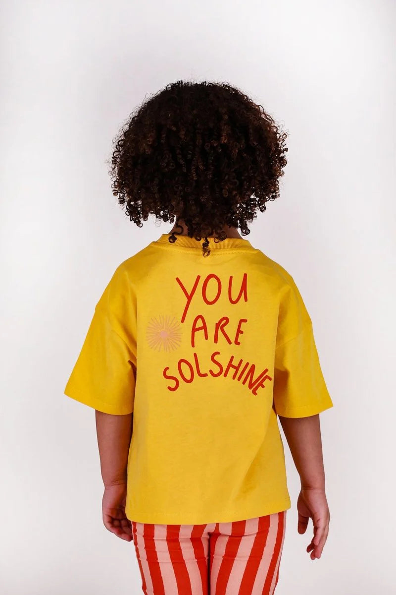 BO T-SHIRT GEEL SOLSHINE | THE NEW CHAPTER