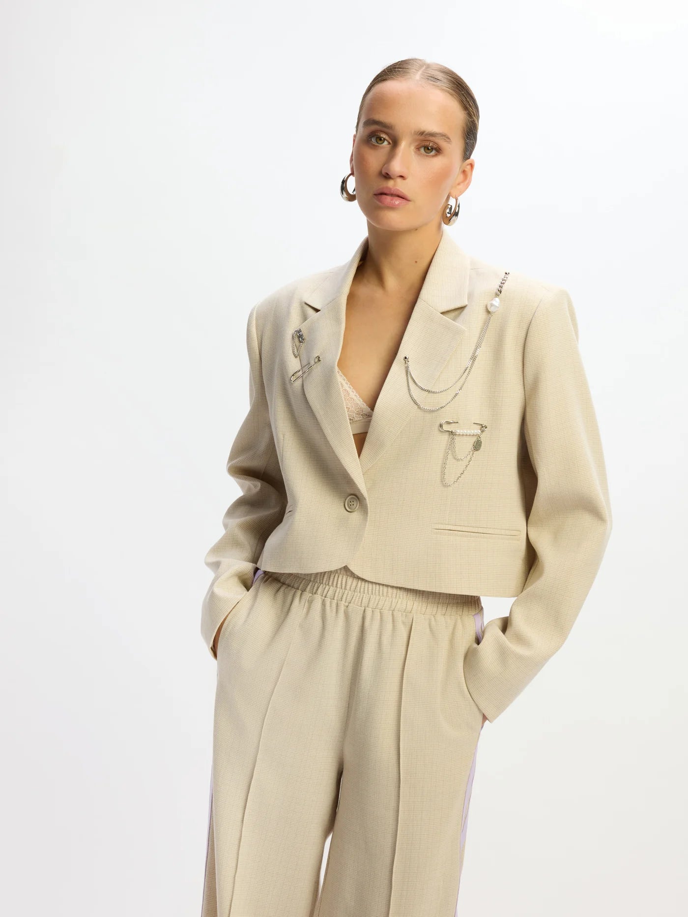 NIV BLAZER BEIGE | REFINED DEPARTMENT