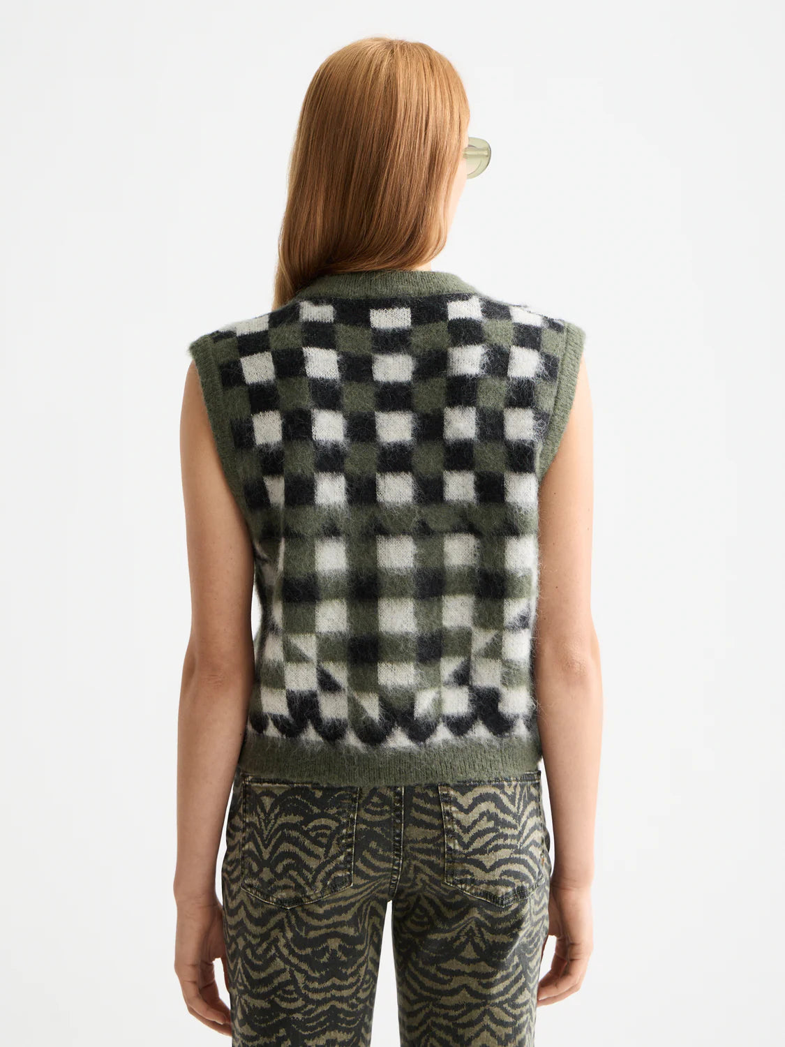 FUZZY JACQUARD SPENCER | SCOTCH & SODA