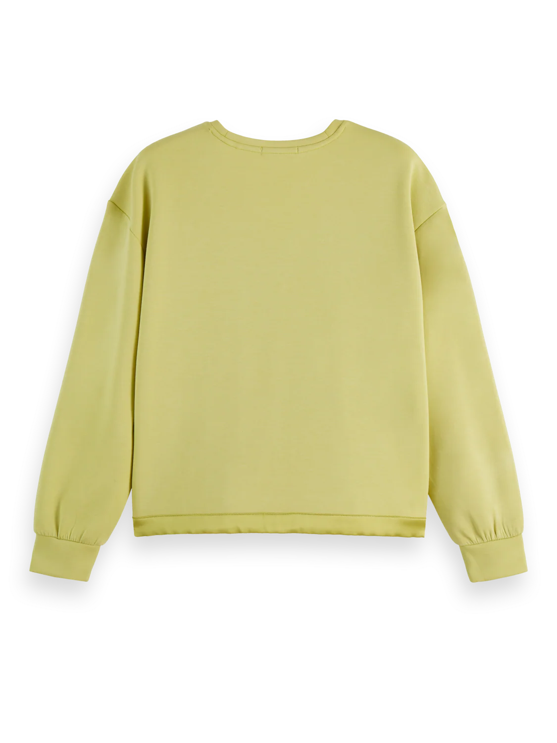 MODAL SWEATER GOLDEN GREEN | SCOTCH & SODA