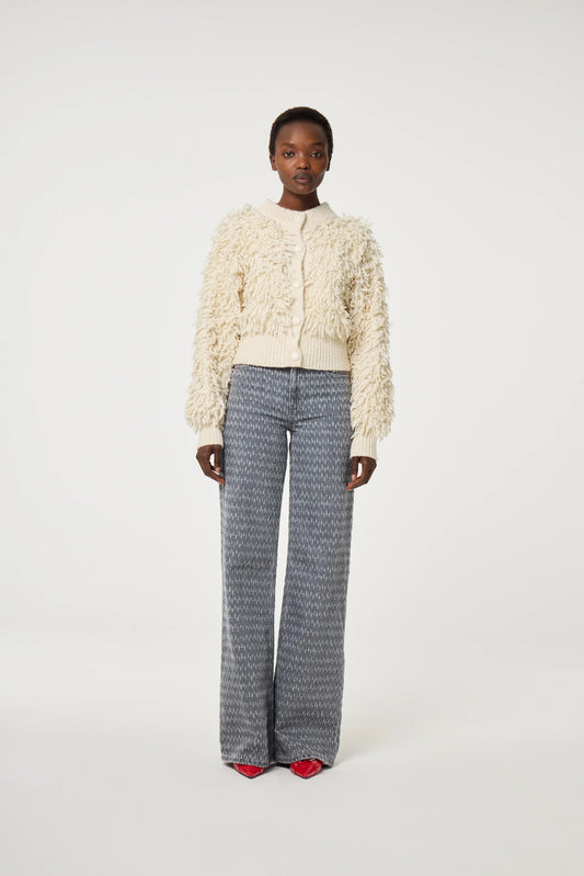 THEA WIDE LEG JEANS GREY | FABIENNE CHAPOT