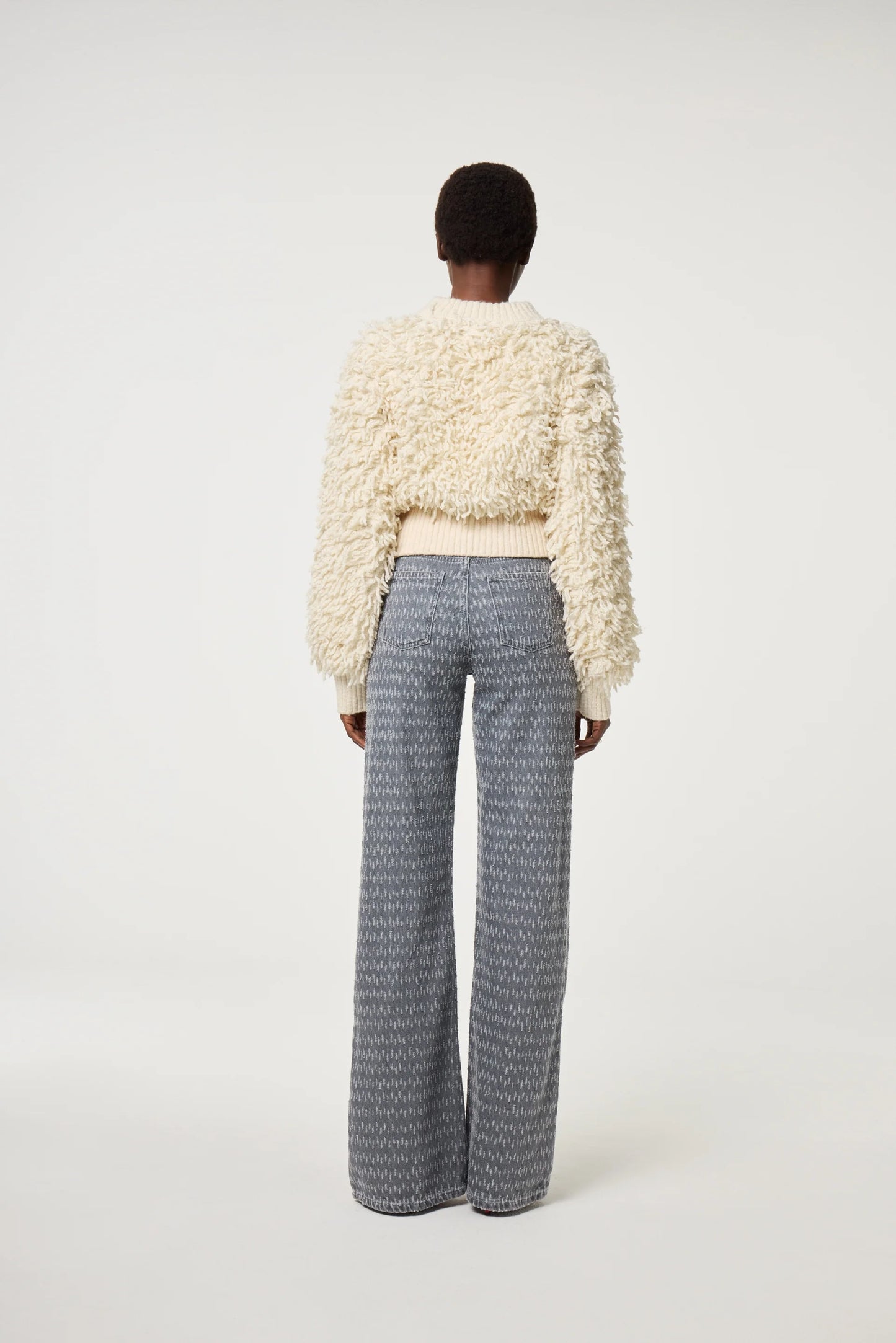 THEA WIDE LEG JEANS GREY | FABIENNE CHAPOT