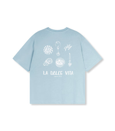 MAGGY T-SHIRT BLAUW | REFINED DEPARTMENT