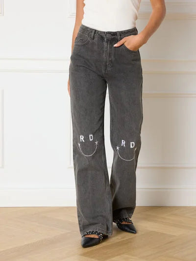 HANNAH PANTS GREY | REFINED DEPARTMENT