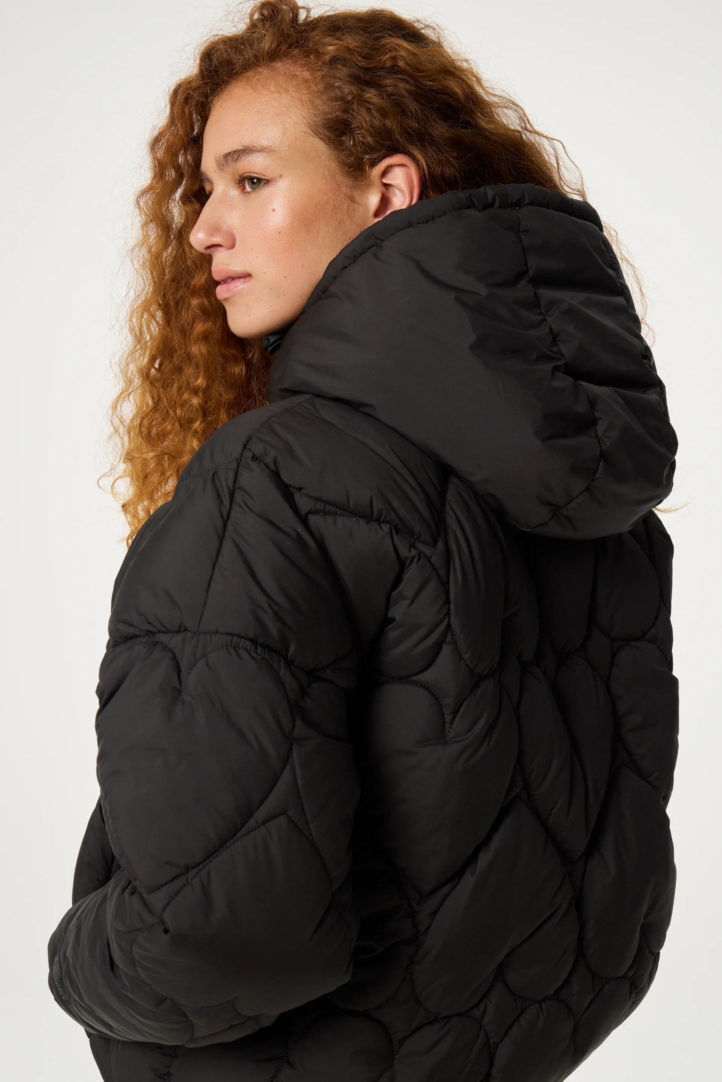 PRISCA SHORT PUFFER BLACK | FABIENNE CHAPOT