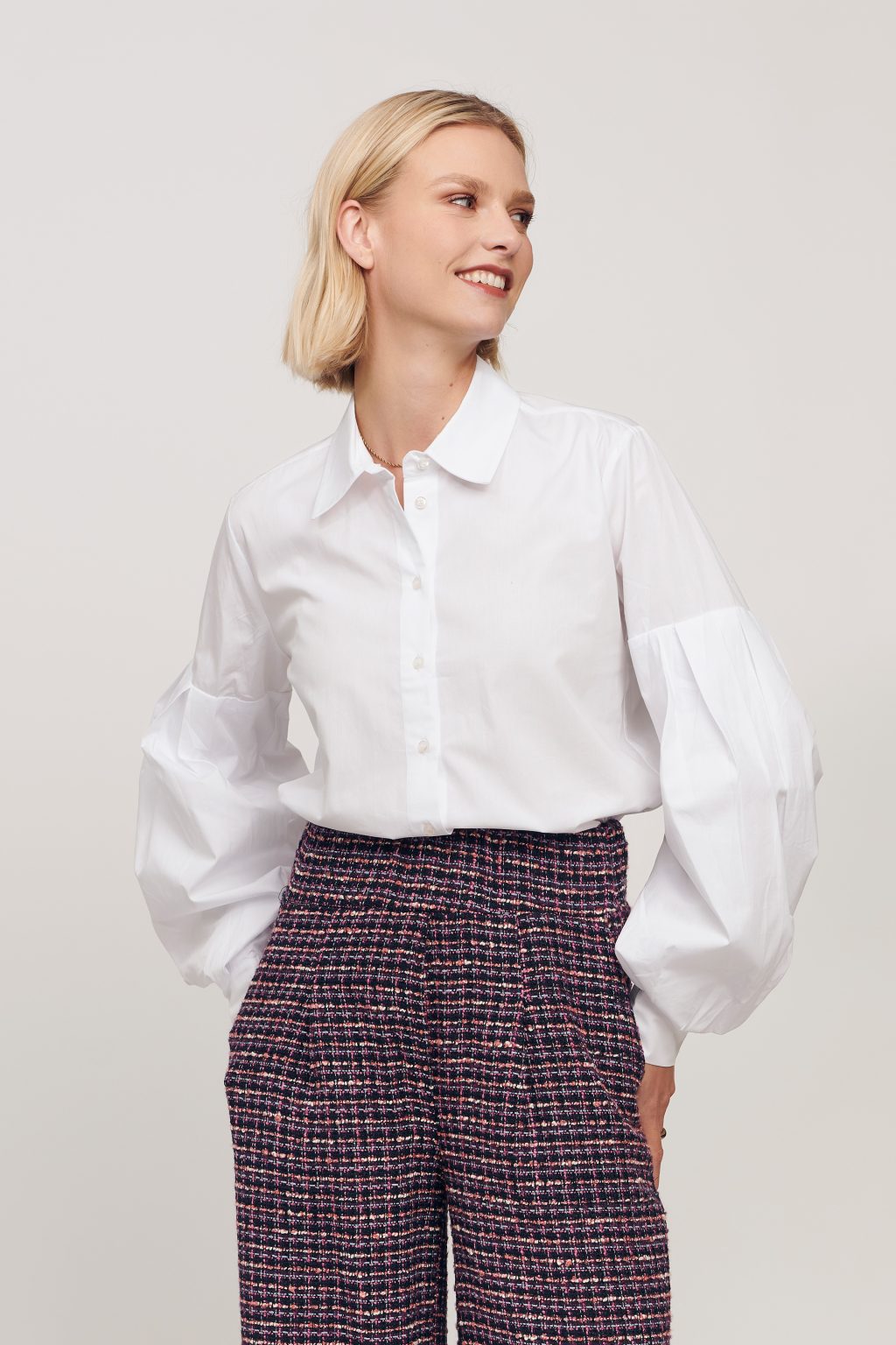 NADIE BLOUSE WHITE | SPOOQ THE LABEL