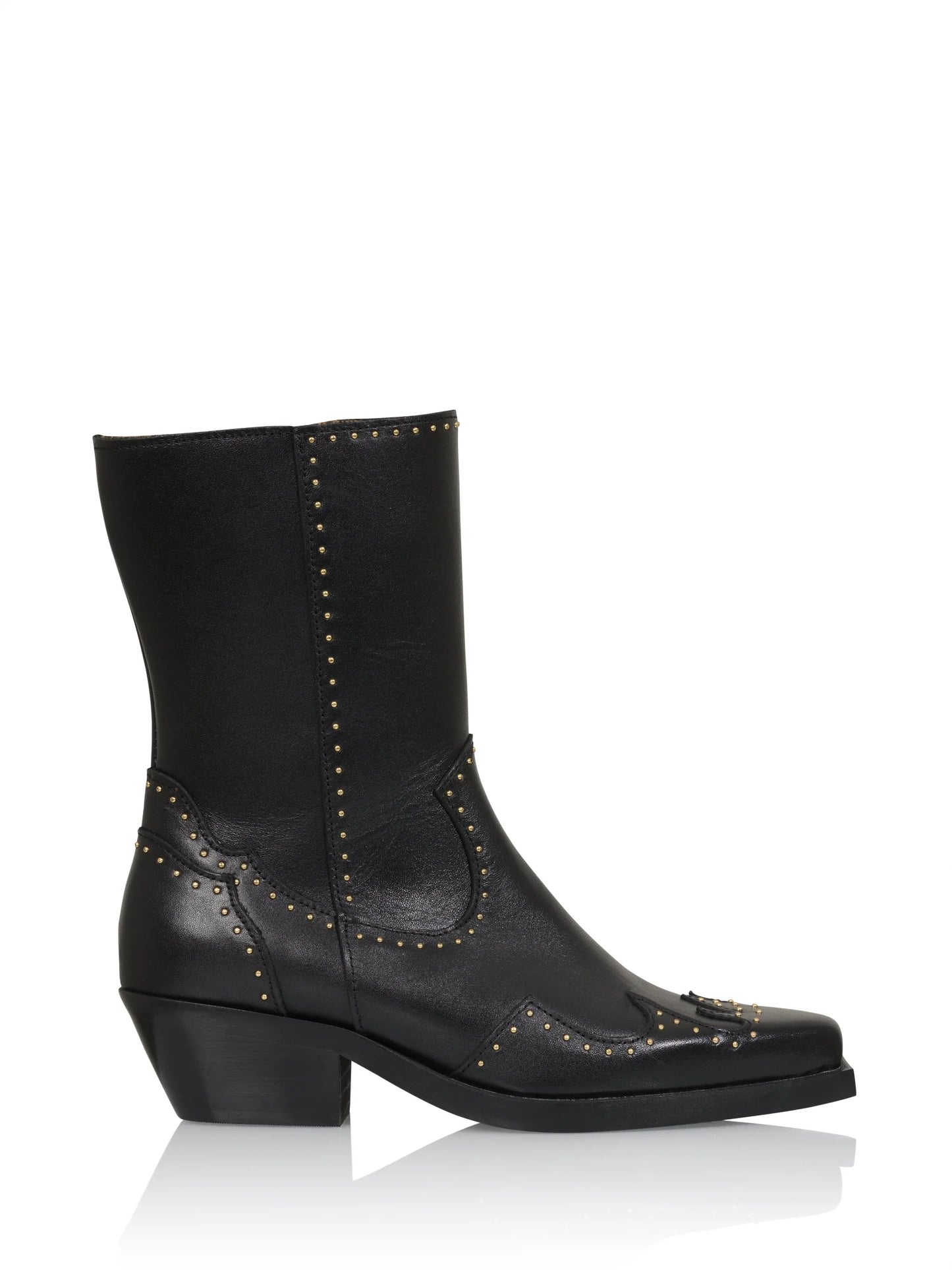 ASPEN STUDS WESTERNBOOTS BLACK | DWRS