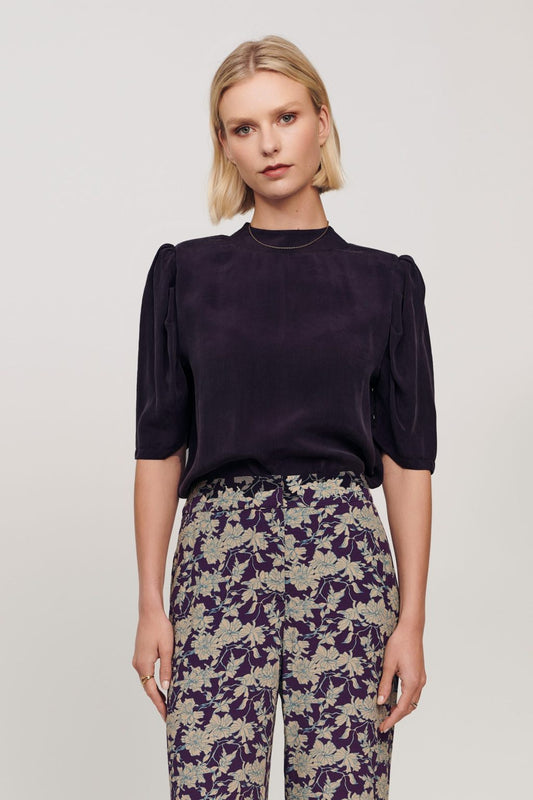 MIYA TOP PURPLE | SPOOQ THE LABEL