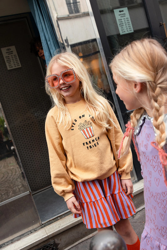 SMOCK SKIRT STRIPE | SPROET & SPROUT