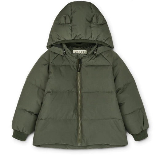 POLLE PUFFER JACKET GREEN | LIEWOOD