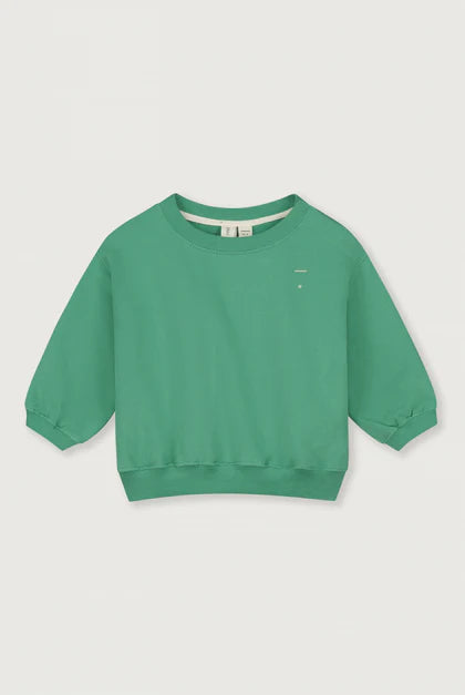 DROPPED SHOULDER SWEATER BRIGHT GREEN | GRAY LABEL