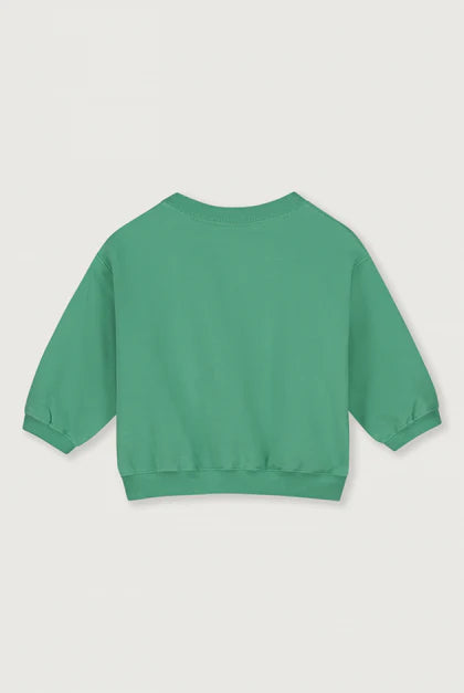 DROPPED SHOULDER SWEATER BRIGHT GREEN | GRAY LABEL