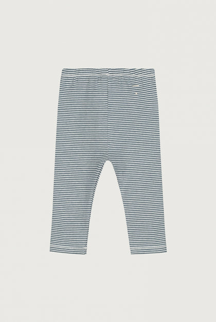 BABY LEGGING STRIPES BLUE | GRAY LABEL