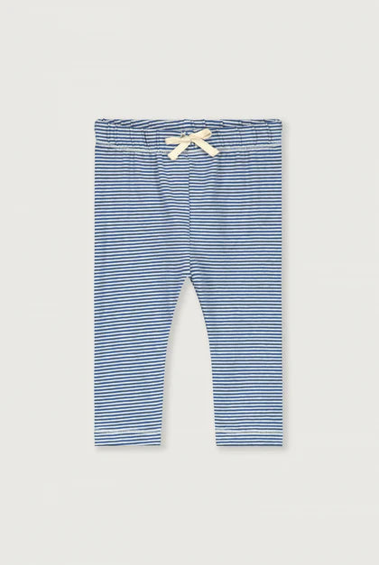 BABY LEGGING STRIPES BLUE MOON | GRAY LABEL