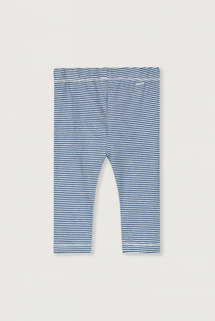 BABY LEGGING STRIPES BLUE MOON | GRAY LABEL