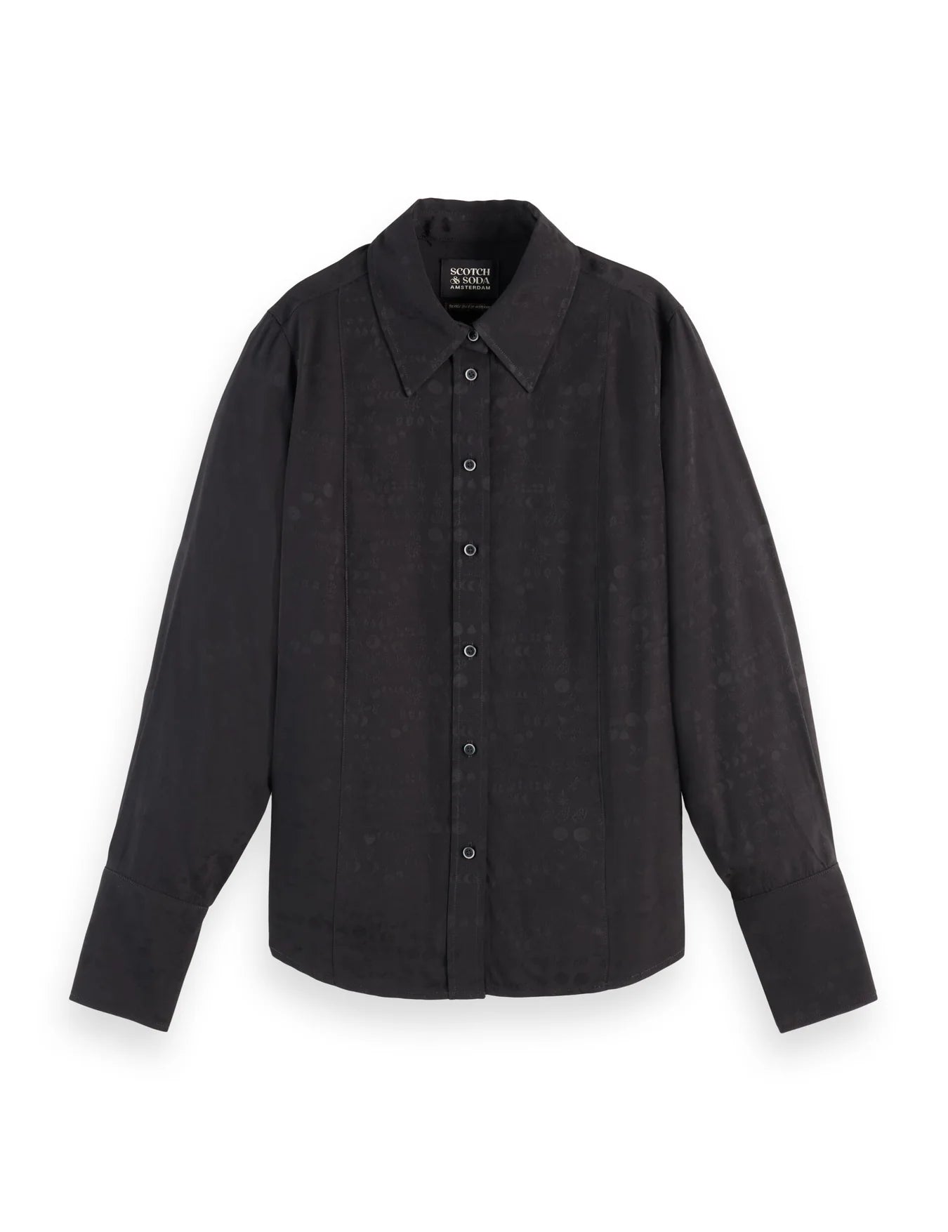 REGULAR FIT JACQUARD SHIRT | SCOTCH & SODA