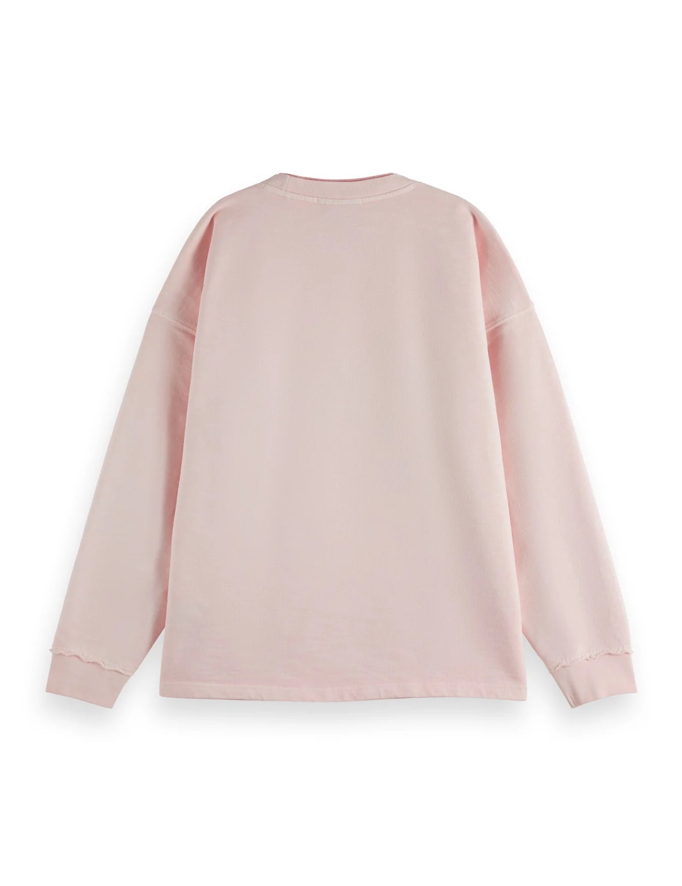 GARMENT DYE LOGO OVERSIZED SWEATSHIRT | SCOTCH & SODA