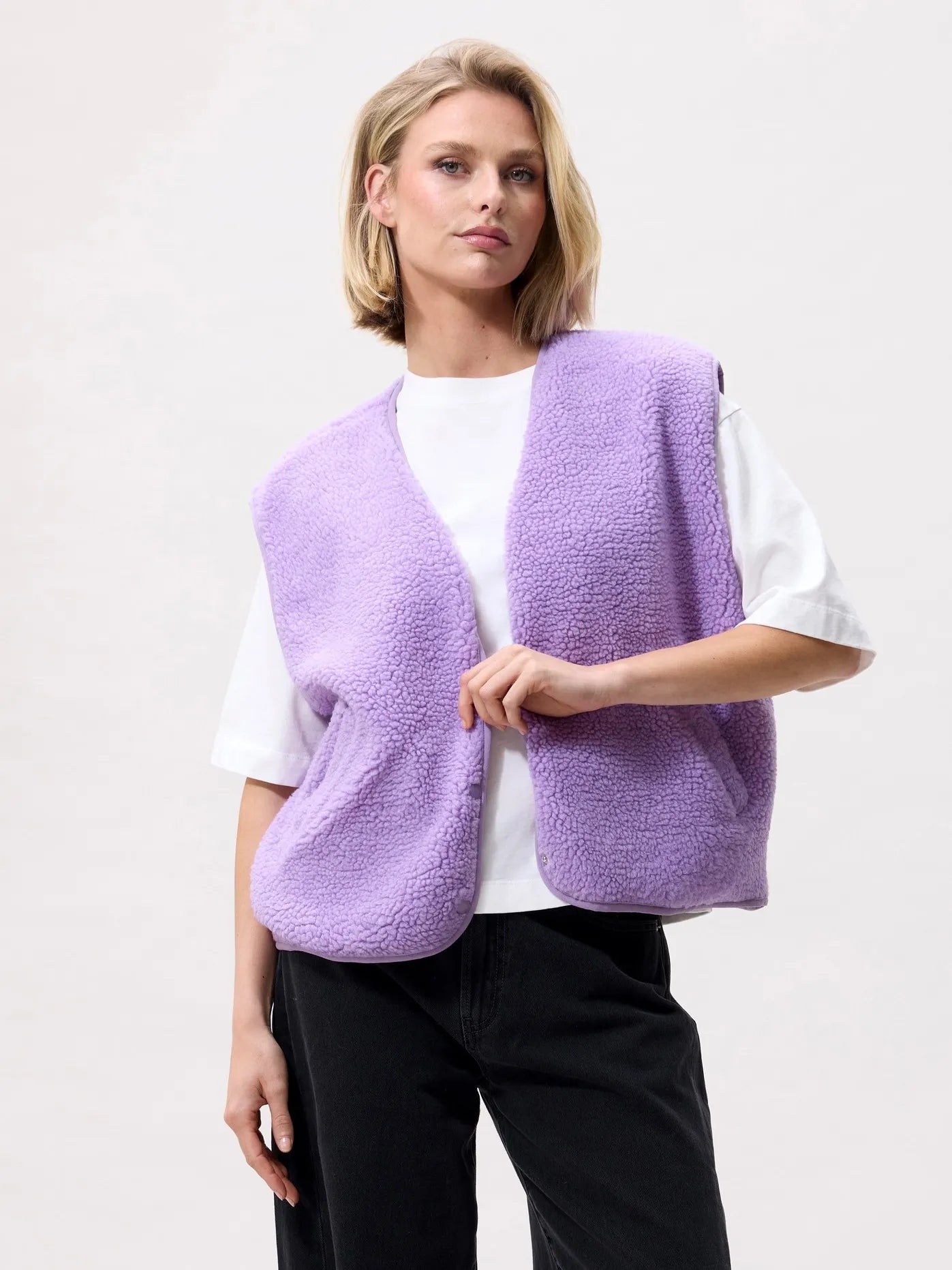 TEDDY BODYWARMER PURPLE HAZE | CATWALK JUNKIE