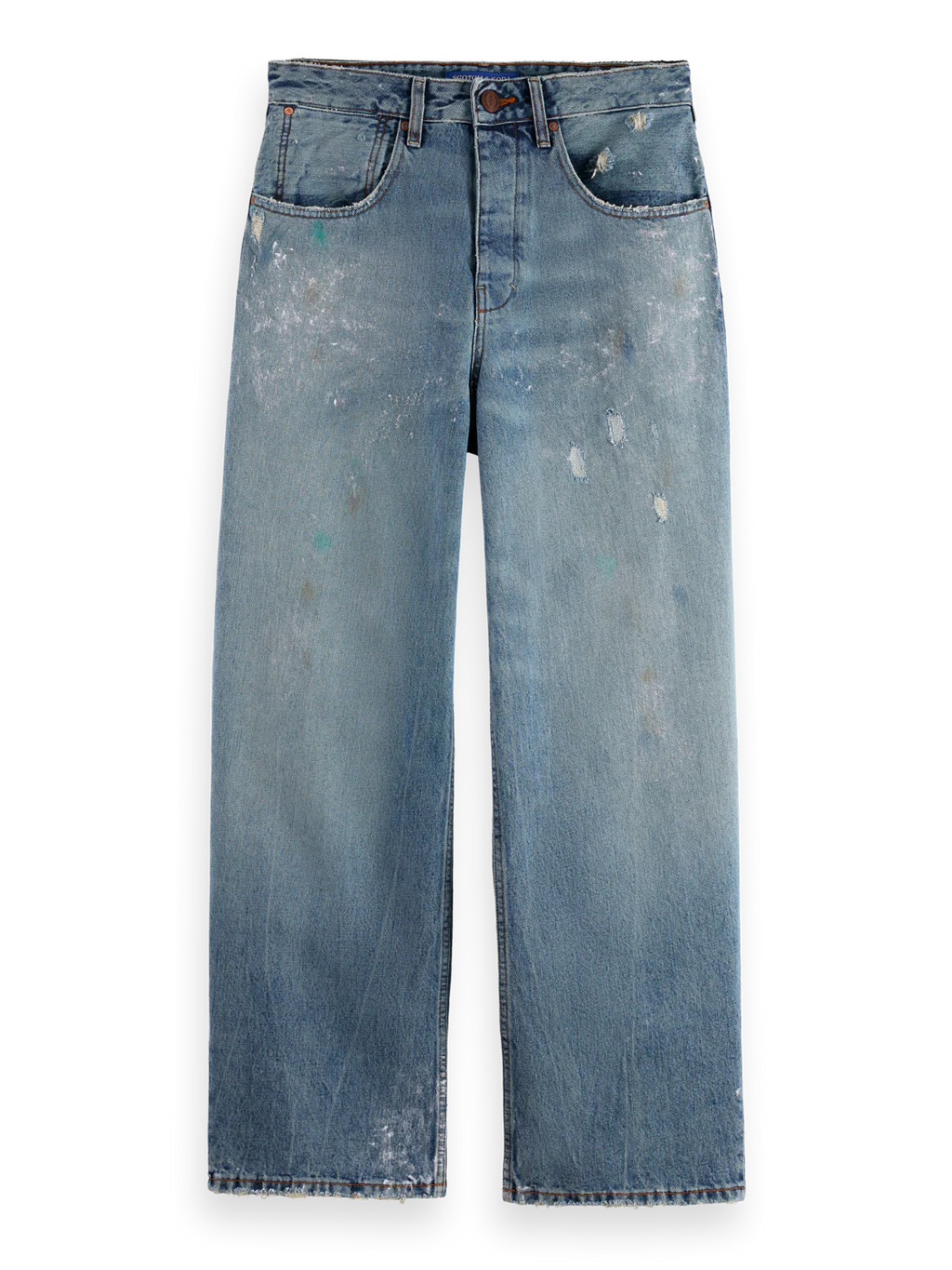 THE DEEP LOOSE JEANS AGAINST THE GRAIN | SCOTCH & SODA