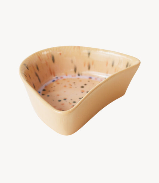 SCHAAL SHELL TAPAS BOWL SPECKLED | HK LIVING