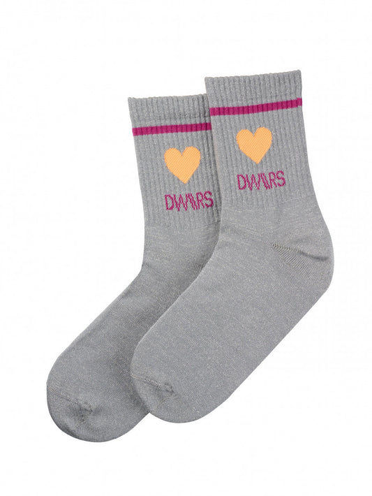 LYLA SOCKS GLITTER SILVER | DWRS