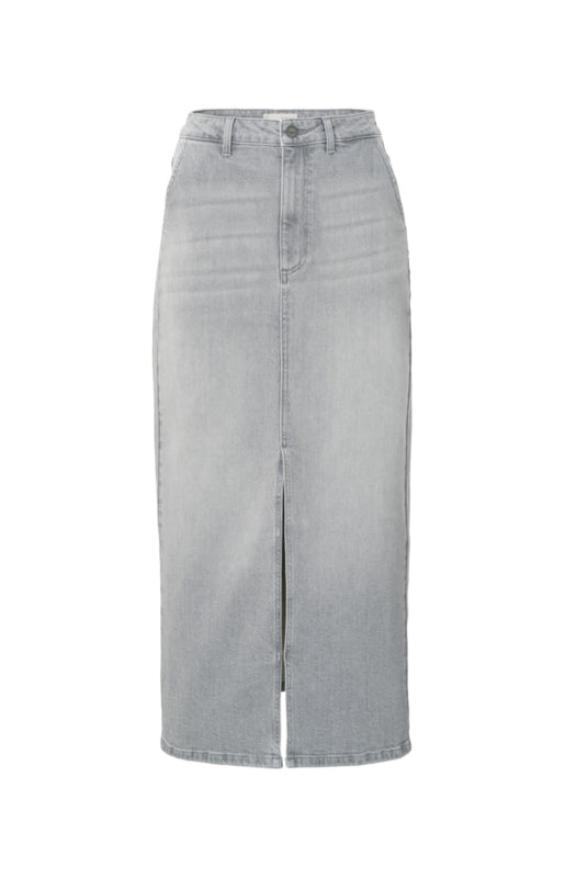 DENIM MAXI ROK GREY | YAYA